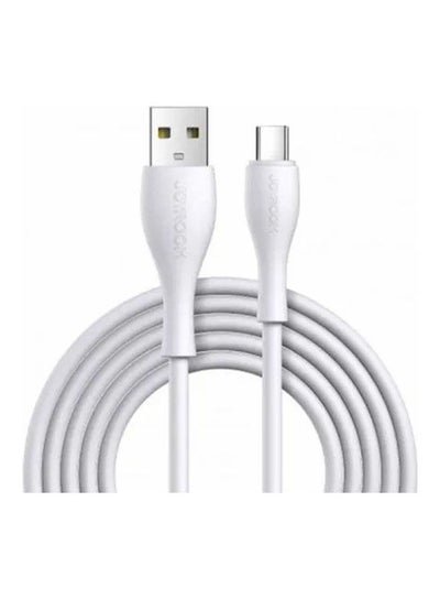 Joyroom S-1030M8 Bowling Series Type-C Fast Charging And Data Cable White