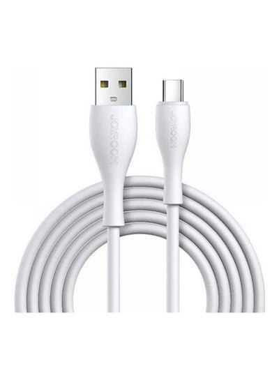 Joyroom S-2030M8 Bowling Series Type-C Fast Charging And Data Cable White