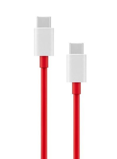 OnePlus Warp Charge Type-C to Type-C Cable 1m Red
