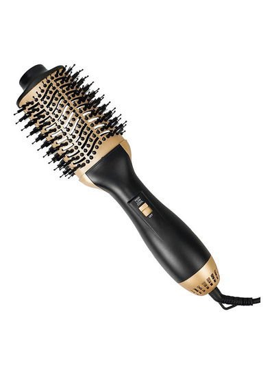 Arabest 4-In-1 Hair Styling Hot Air Brush Black/Gold