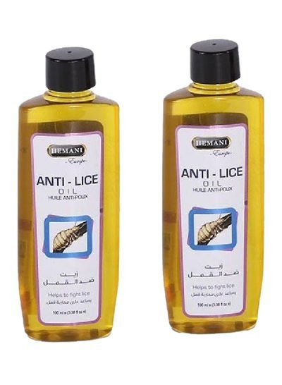 HEMANI Pack Of 2 Anti Lice Oil 2x100ml