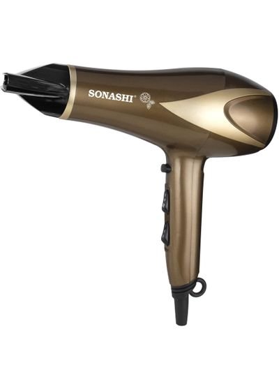 SONASHI Hair Dryer 2000W SHD-5006 (Brown-Gold)