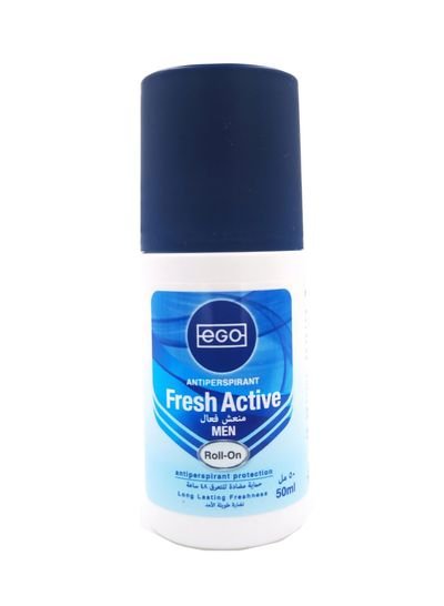 EGO Antiperspirant roll-on men fresh active 50 ml