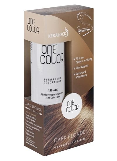 KERALOCK KERALOCK DARK BLONDE PERMANENT COLORATION HAIR COLOR  DOES NOT REQUIR TO PREMIX MADE IN GERMANY