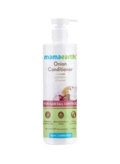 Mamaearth Onion Conditioner For Hair Growth and Hair Fall Control with Onion and Coconut, 400ml