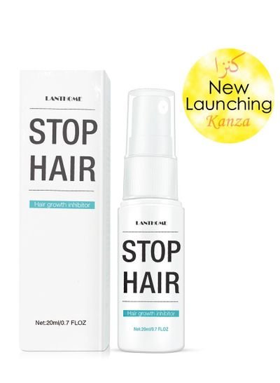 Lanthome Hair Growth Inhibitor Safe and Gentle, Delay Hair Growth, No Black Spots 20ml