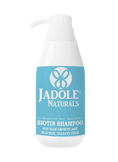 Jadole Naturals Jadole Naturals Biotin Shampoo for Men and Women Helps Hair Growth, DHT Blocker and Sulfate Free, 500ml