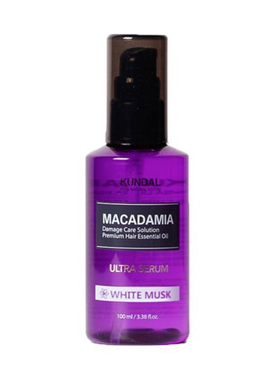 KUNDAL Macadamia Damage Care Solution Premium Hair Essential Oil Ultra Serum White Musk