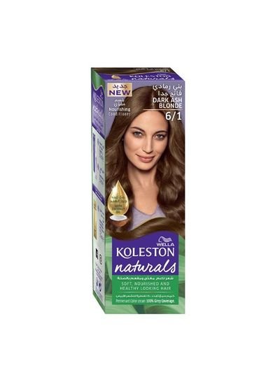 Wella Koleston Wella Koleston Naturals Permanent Hair Color Semi-Kit Dark Ash Blonde 6/1