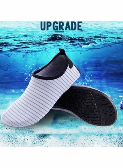 HomarKet Water Shoes Women’s Men’s Outdoor Beach Swimming Aqua Socks Quick-Dry Barefoot Shoes Surfing Yoga Pool Exercise.