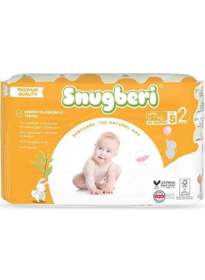 Snugberi Snugberi Diaper Size 2 Small 4-7kg 30’s