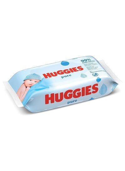 HUGGIES Baby Wipes Pure 56 Wipes