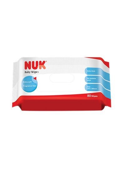 NUK Baby Wipes, 80 Count