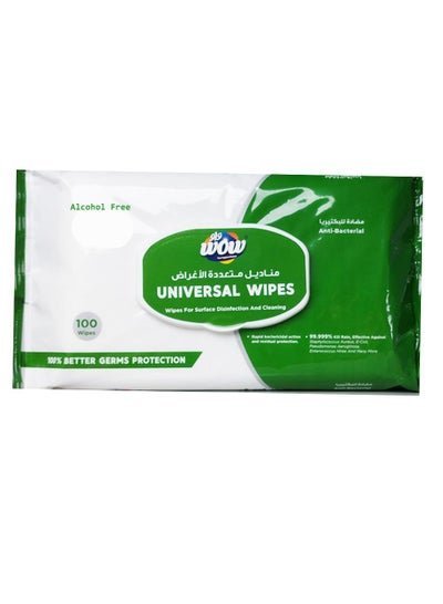 WOW Wow Universal Wipes 100’s