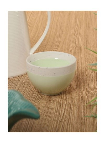 homes r us Pastel & Trend Porcelain Bowl, Green – 9.5 cms