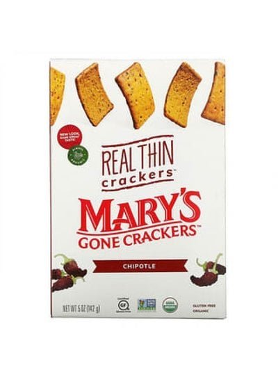 Mary’s Gone Crackers Mary’s Gone Crackers, Real Thin Crackers, Chipotle,  5 oz (142 g)