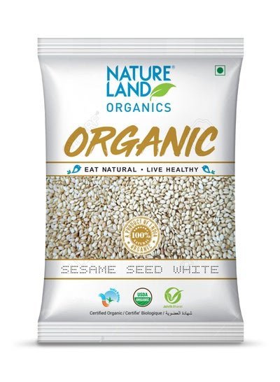 NATURELAND Organics Seasame seed white 250gm