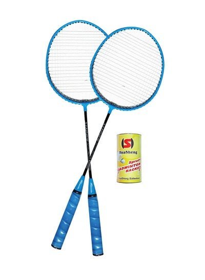 Toshionics Outdoor Light Weight Badminton Racquet Sets With 2 Shuttlecock And Case