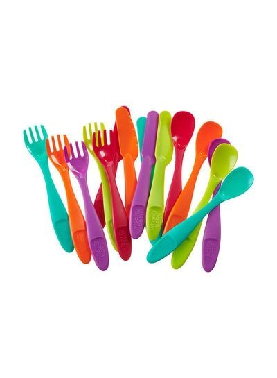Vital Baby Pack Of 15 Nourish Perfectly Simple Cutlery, 12+ Months