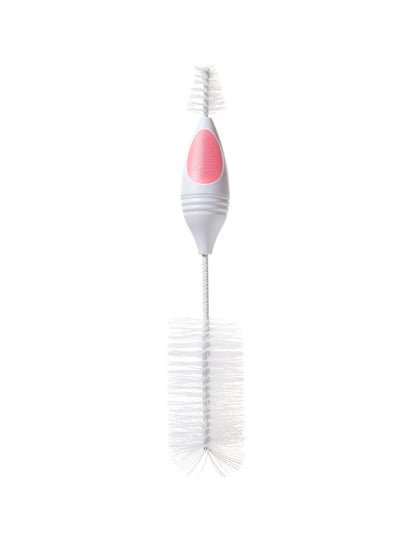 tommee tippee Essentials Bottle And Teat Cleaning Brush – White/Pink