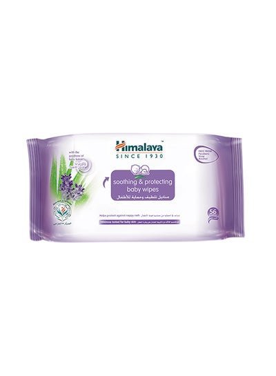 Himalaya Soothing And Protecting Baby Wipes, 56 Count