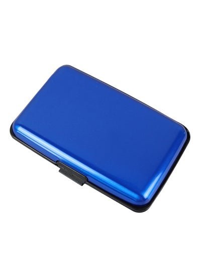 Generic Aluminum Card Case Blue