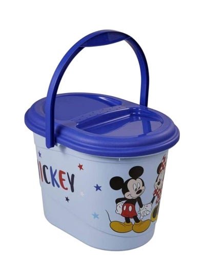 keeeper Disney Baby Mickey Minnie Polypropylene Nappy Bin – Blue