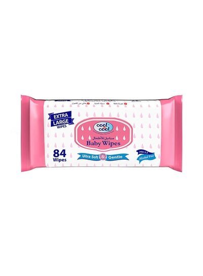cool & cool Baby Wipes 84’s Extra Large Size