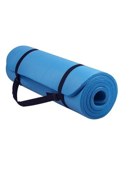 Generic Anti-Tear Exercise Mat With Carrying Strap 60x10cm