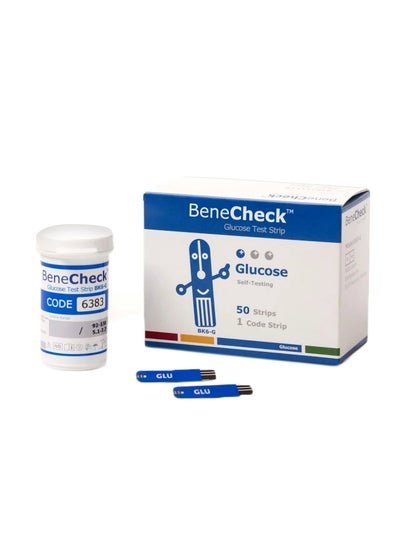 BeneCheck Plus Blood Glucose Test Strip 50-Box