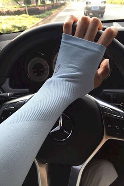 Lets slim Xt0004 Sun-Resistant Arm Gloves Free Size