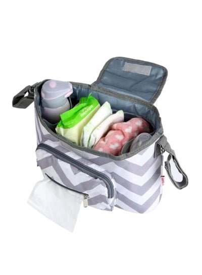 Generic Multifunctional Trendy Lightweight Canvas Large Baby Stroller Diaper Organizer Bag