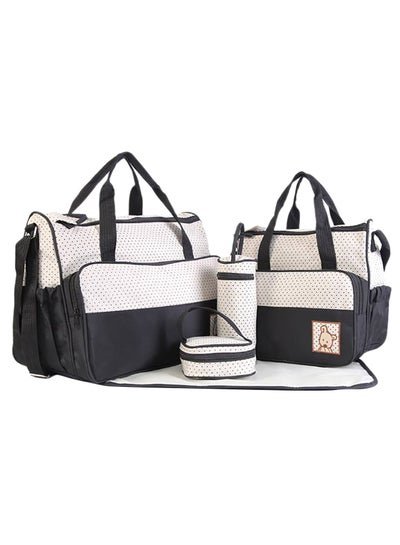 Generic 5-Piece Tote Dotted Handbag Set