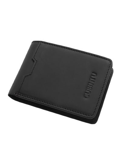 GUBINTO Leather Mini Wallet Black