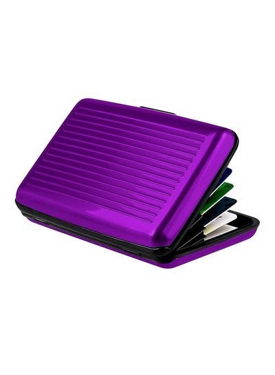 Generic Business ID Credit Card Wallet Case Purple