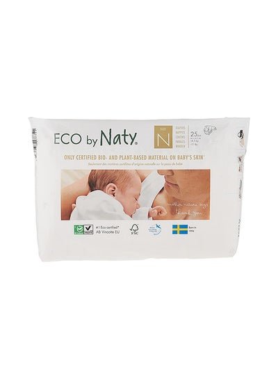 Naty Eco Diapers, Newborn, 4-5 Kg, 25 Count