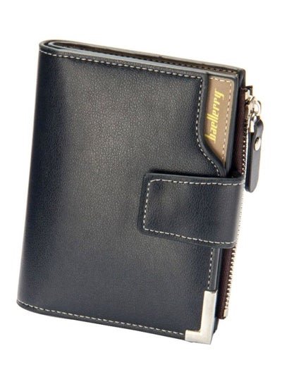 baellerry PU Leather Wallet Black/Brown
