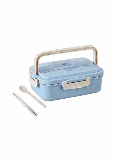 Generic Wheat Straw Microwave Spill-proof Lunch Box With High-grade Material and Durability