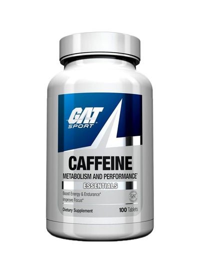 GAT Essentials Caffeine Dietary Supplement – 100 Tablets