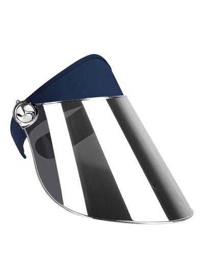 Rock Pow 360 Degree Rotation Multi Use Headband Detail Solar Face Shield Black/White