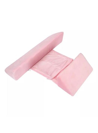Bebi Triangle Positioning Baby Pillow Detachable For New Born Babies Used In Cribs And Beds Pink