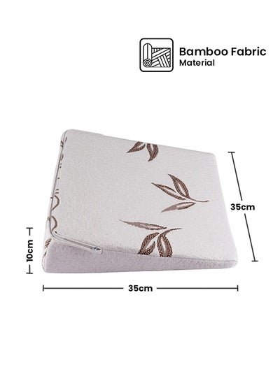 Moon Pregnancy Wedge Pillow- Bamboo Rayon Fabric-35x35x10 cm