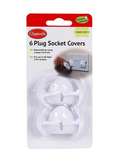 Clippasafe 6 Plug Socket Covers
