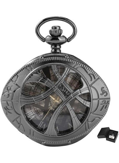 YASH Dr. Strange “Eye Of Agamotto” Inspired Black Pocket Watch