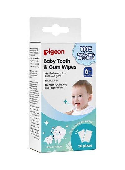 pigeon Baby Tooth & Gum Wipes( Natural)