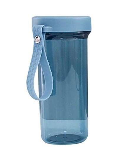 XIMI VOGUE Portable Plastic Water Bottle Blue 450ml
