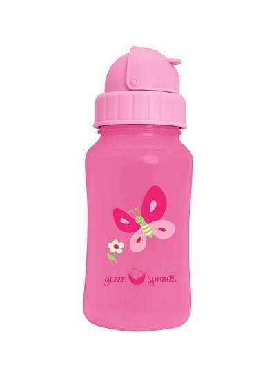 green sprouts Butterfly Printed Straw Bottle