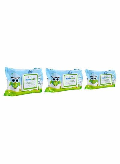 Mamaearth Organic Bamboo Based Baby Wipes, Pack Of 3, 72×3 – 216 Wipes
