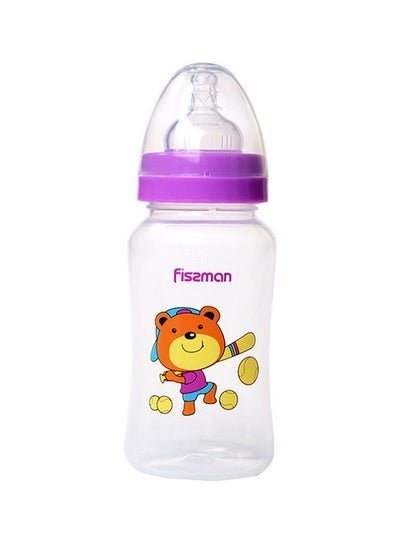 Fissman Plastic Baby Feeding Bottle With Wide Neck 300ml