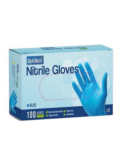 OptiTect Pack Of 100 Pieces of Nitrile Gloves XL